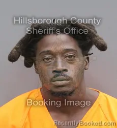 Mugshot of Korey Marshaun Williams booked in Hillsborough County, Florida on September 16, 2026