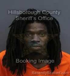 Mugshot of Jeramie Jarod Hudson booked in Hillsborough County, Florida on September 16, 2026