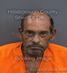 Mugshot of Andres Cruz booked in Hillsborough County, Florida on September 16, 2026