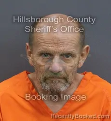 Mugshot of Robert Fenlon booked in Hillsborough County, Florida on September 16, 2026