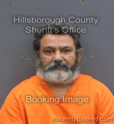 Mugshot of Nelson Gonzalez Gonzalez booked in Hillsborough County, Florida on September 16, 2026