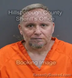 Mugshot of Thomas Joseph Kuss booked in Hillsborough County, Florida on September 16, 2026