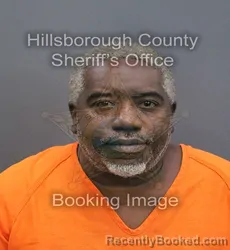 Mugshot of Clarence Jerome Baldwin booked in Hillsborough County, Florida on September 16, 2026