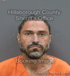 Mugshot of Edward Frank Martin booked in Hillsborough County, Florida on September 16, 2026