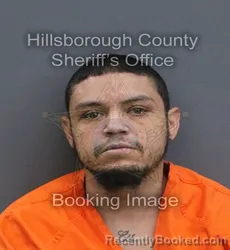 Mugshot of Antonio Z Iii Meza booked in Hillsborough County, Florida on September 16, 2026