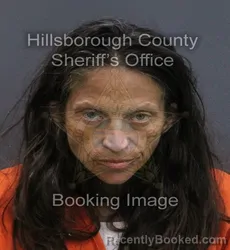 Mugshot of Elizabeth Rene Leeper booked in Hillsborough County, Florida on September 16, 2026