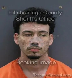 Mugshot of Isiah Joseph Rivera booked in Hillsborough County, Florida on September 16, 2026