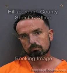 Mugshot of Jared Christopher Lawson booked in Hillsborough County, Florida on September 16, 2026
