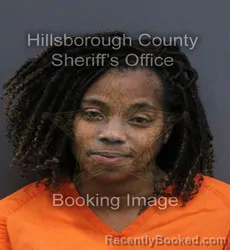 Mugshot of Davara Saviria Smith booked in Hillsborough County, Florida on September 17, 2026