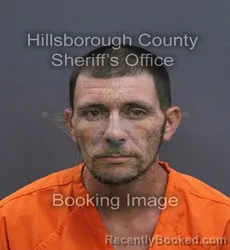 Mugshot of Shawn D Mercurio booked in Hillsborough County, Florida on September 17, 2026