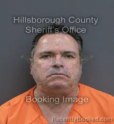 Mugshot of Luis Benjamin Padro booked in Hillsborough County, Florida on September 17, 2026