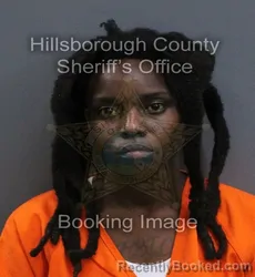 Mugshot of Johnmeisha Jalisa Pratt booked in Hillsborough County, Florida on September 17, 2026