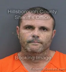 Mugshot of Brian Anthony Jr Bavington booked in Hillsborough County, Florida on September 17, 2026