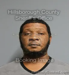 Mugshot of Jeremy Davon Brock booked in Hillsborough County, Florida on September 17, 2026