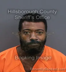 Mugshot of Victor Terez Beverly booked in Hillsborough County, Florida on September 17, 2026