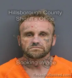 Mugshot of Robert Eugene Lyons booked in Hillsborough County, Florida on September 17, 2026