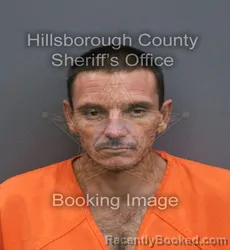 Mugshot of Kevin Joseph Smith booked in Hillsborough County, Florida on September 17, 2026