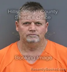Mugshot of Timothy Bryan Shamblin booked in Hillsborough County, Florida on September 17, 2026