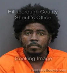 Mugshot of Al-Kheem Ra-Sheed Portee booked in Hillsborough County, Florida on September 17, 2026