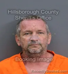 Mugshot of Dennis Dene Mitchell booked in Hillsborough County, Florida on September 17, 2026