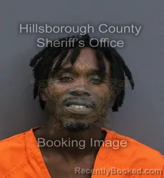 Mugshot of Cordell Jairus Jr Allen booked in Hillsborough County, Florida on September 17, 2026