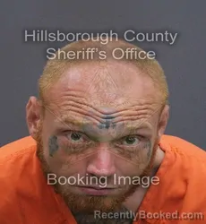 Mugshot of Jonathan Keith Marlowe booked in Hillsborough County, Florida on September 17, 2026