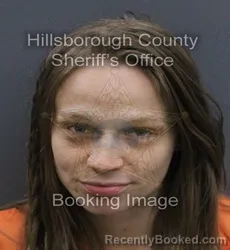 Mugshot of Hannah Kathleen Whitmill booked in Hillsborough County, Florida on September 17, 2026