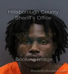 Mugshot of Kemari Jahlani Chinnery booked in Hillsborough County, Florida on September 18, 2026