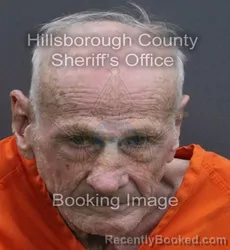 Mugshot of Lewis Hagood booked in Hillsborough County, Florida on September 18, 2026