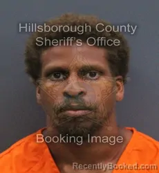 Mugshot of Malcolm Amonde Reid booked in Hillsborough County, Florida on September 18, 2026