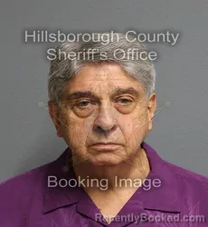 Mugshot of Cosme Nicolas Herrera booked in Hillsborough County, Florida on September 18, 2026