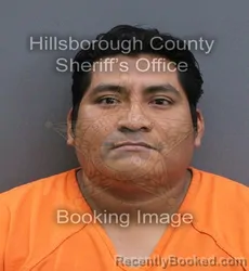 Mugshot of Jose Manuel Ramirez Maximo booked in Hillsborough County, Florida on September 18, 2026