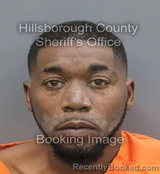 Mugshot of Tyreek Jerome Bryant booked in Hillsborough County, Florida on September 18, 2026