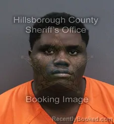Mugshot of Dorian Isaiah Joas booked in Hillsborough County, Florida on September 18, 2026