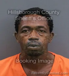 Mugshot of Terrence Devon Williams booked in Hillsborough County, Florida on September 18, 2026