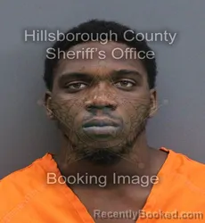 Mugshot of Davonte L Grady booked in Hillsborough County, Florida on September 18, 2026