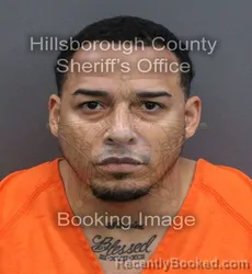 Mugshot of Arnaldo Oquendo Cruz booked in Hillsborough County, Florida on September 18, 2026