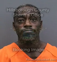 Mugshot of Jalan Jerome Warren booked in Hillsborough County, Florida on September 18, 2026