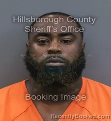 Mugshot of Travarus Renard Albury booked in Hillsborough County, Florida on September 18, 2026