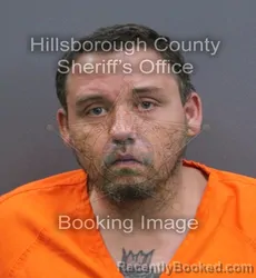 Mugshot of Daniel Scott Noesges booked in Hillsborough County, Florida on September 18, 2026