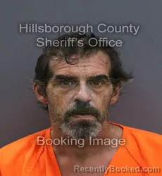 Mugshot of Frederick D Jr Howe booked in Hillsborough County, Florida on September 18, 2026