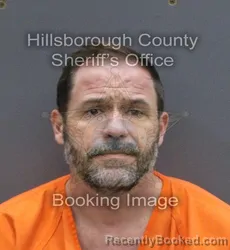 Mugshot of David Henrynewcomb Risner booked in Hillsborough County, Florida on September 19, 2026