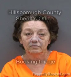 Mugshot of Michelle Lee Jordan booked in Hillsborough County, Florida on September 19, 2026