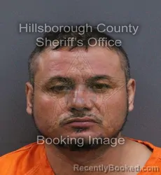 Mugshot of Manuel Alejandro Ramirez Padilla booked in Hillsborough County, Florida on September 19, 2026