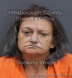Mugshot of Christine Feilner booked in Hillsborough County, Florida on September 19, 2026