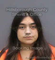 Mugshot of Eliza Michelle Cruz booked in Hillsborough County, Florida on September 19, 2026