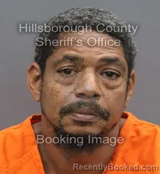 Mugshot of Ronald Lee Jr Washington booked in Hillsborough County, Florida on September 19, 2026