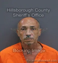 Mugshot of Nathan Torres booked in Hillsborough County, Florida on September 19, 2026