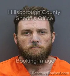 Mugshot of Nicholas Anthony Hoeper booked in Hillsborough County, Florida on September 19, 2026