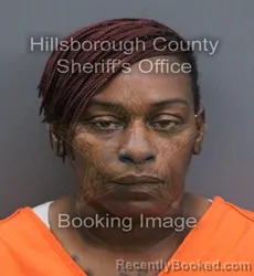 Mugshot of Charonda Ette Brown booked in Hillsborough County, Florida on September 19, 2026